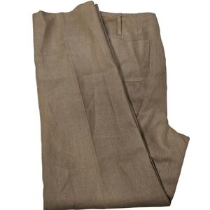 Talbots Irish Linen Pants Women's Size 12 Tan